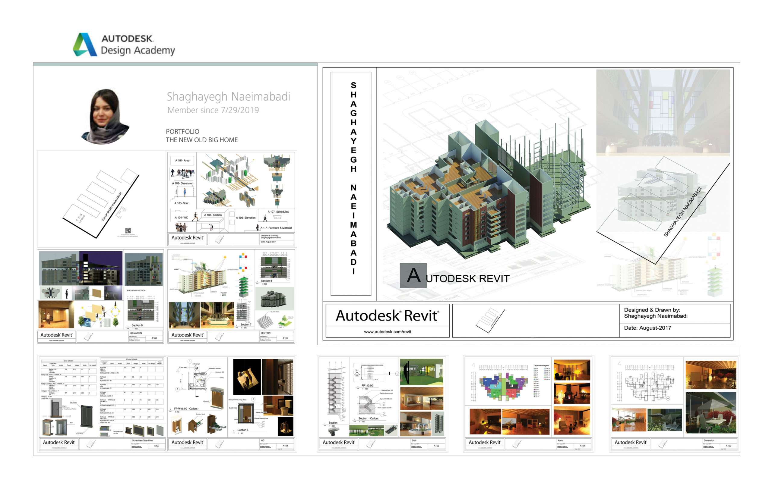 Shaghayegh Naeimabadi- Autodesk Portfolio- The New Old Big Home