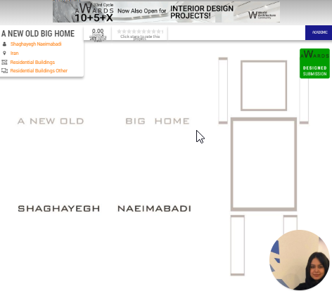 Shaghayegh Naeimabadi- World Architecture Awars 2020